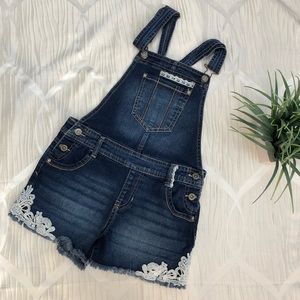 Jordache denim overall short ✨🌸